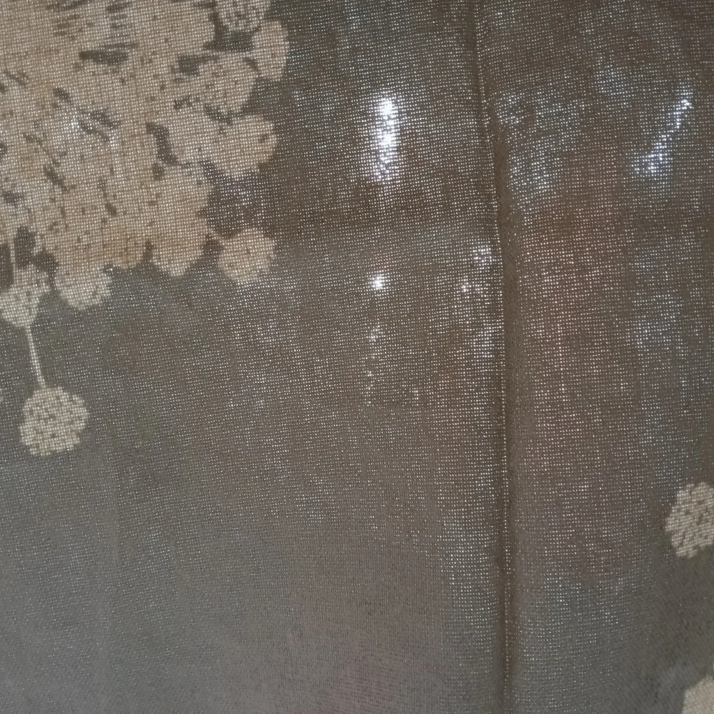 West Elm Linen/Cotton Grommet Curtain Panel 48